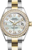 Rolex Datejust Ladies 279383rbr-0020 28 mm Steel and Yellow Gold