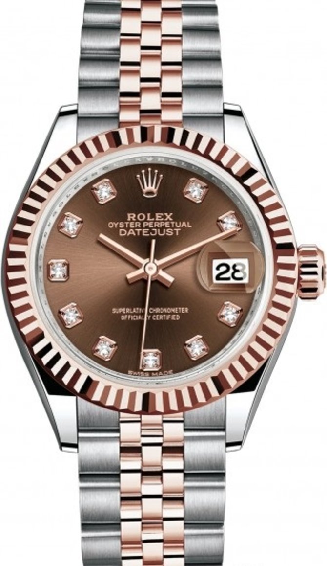 Rolex 279171-0011 Datejust Ladies Steel and Everose Gold - фото 1