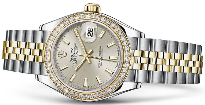 Rolex 279383rbr-0017 Datejust Ladies 28 mm Steel and Yellow Gold - фото 2
