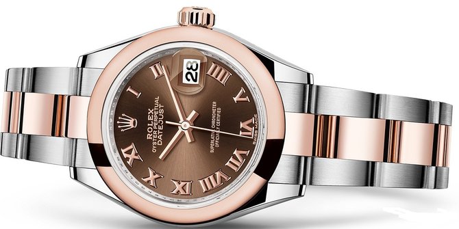 Rolex 279161-0010 Datejust Ladies 28 mm Steel and Everose Gold - фото 2