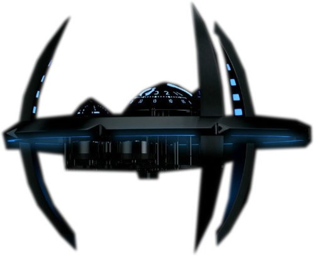 MB&F 50.6801/400 Perfomance Art Starfleet Machine Black Badger Phantom Blue - фото 1