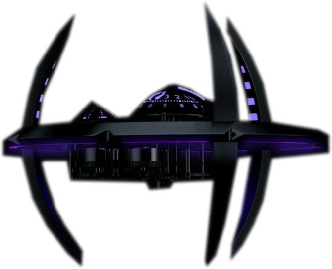 MB&F 50.6801/402 Perfomance Art Starfleet Machine Black Badger Purple Reign - фото 1