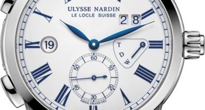 Ulysse Nardin 3243-132/E0 Classico Dual Time 42 mm Manufacture - фото 2