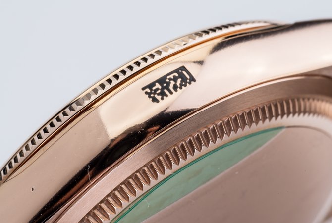 Rolex 50505 white lacquer dial Cellini Time Everose Gold - фото 13