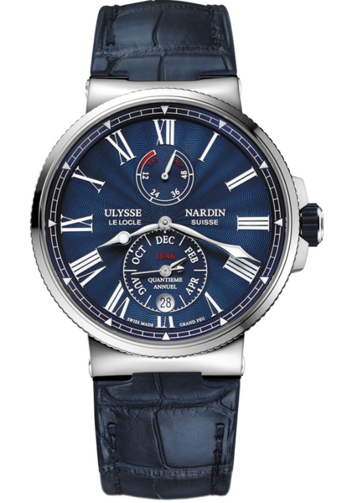 Ulysse Nardin 1133-210/E3 Marine Manufacture Annual Calendar Chronometer