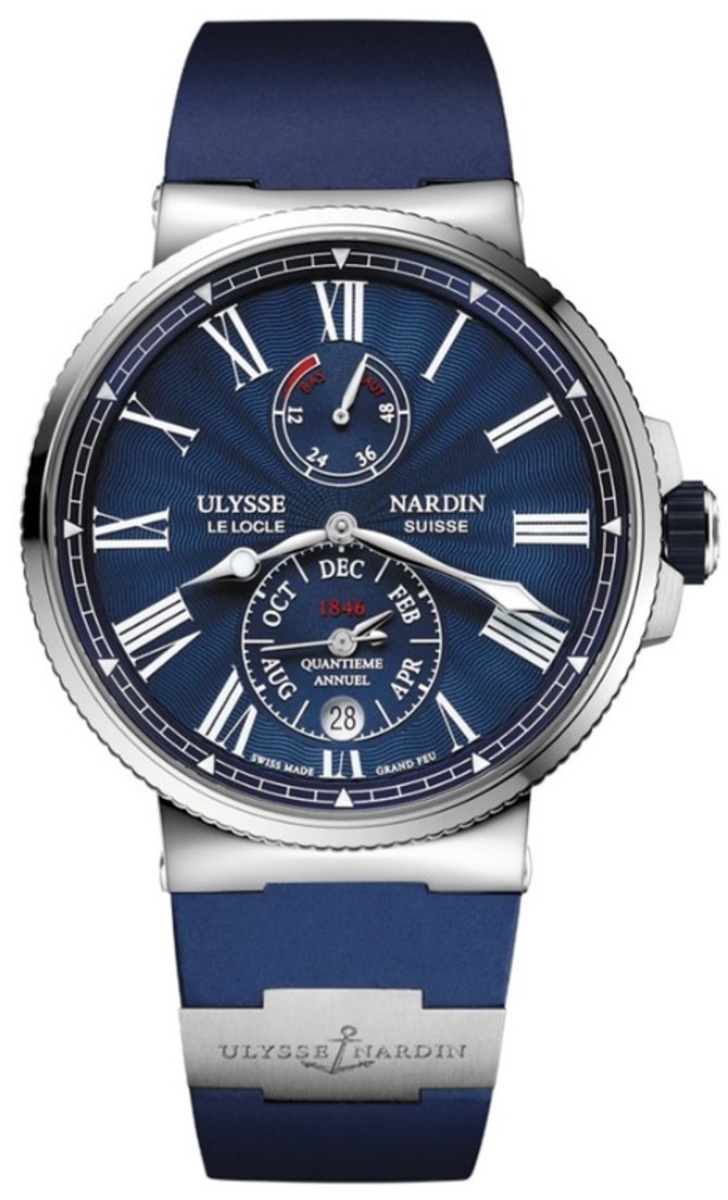 Ulysse Nardin 1133-210-3/E3 Marine Manufacture Annual Calendar Chronometer