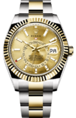 Rolex Sky-Dweller 326933-0001 42 mm Steel and Yellow Gold