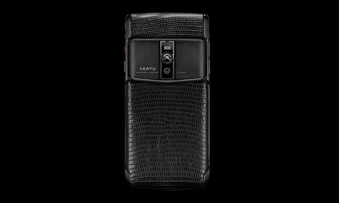 Vertu Signature Touch Pure Jet Lizard Signature Touch Limited - фото 4