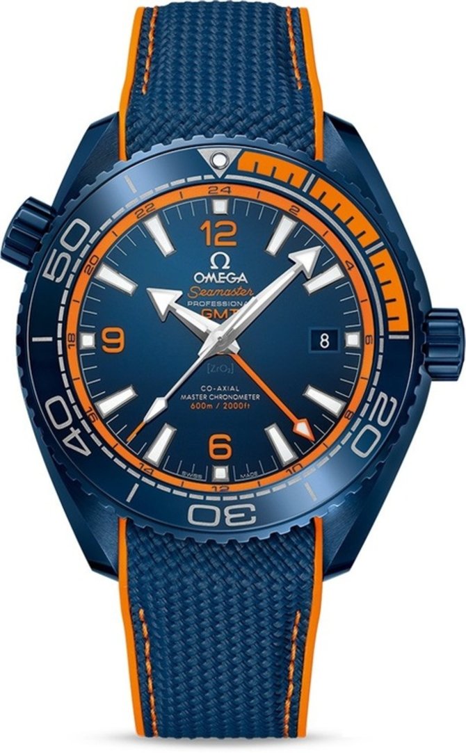Omega 215.92.46.22.03.001 Seamaster Planet Ocean 600m Co-Axial Master Chronometer GMT