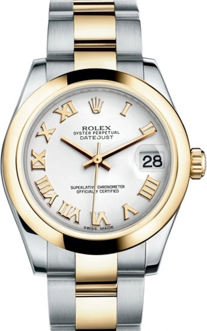 Rolex 178243-0066 Datejust Ladies 31mm Steel and Yellow Gold