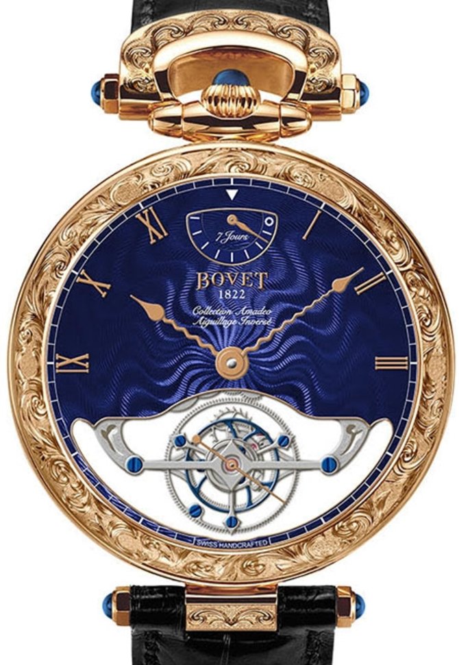 Bovet AIF0T013-GO carving Fleurier Amadeo Grand Complications 45 7-Day Tourbillon - фото 1