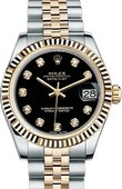Rolex Datejust Ladies 178273-0020 31mm Steel and Yellow Gold