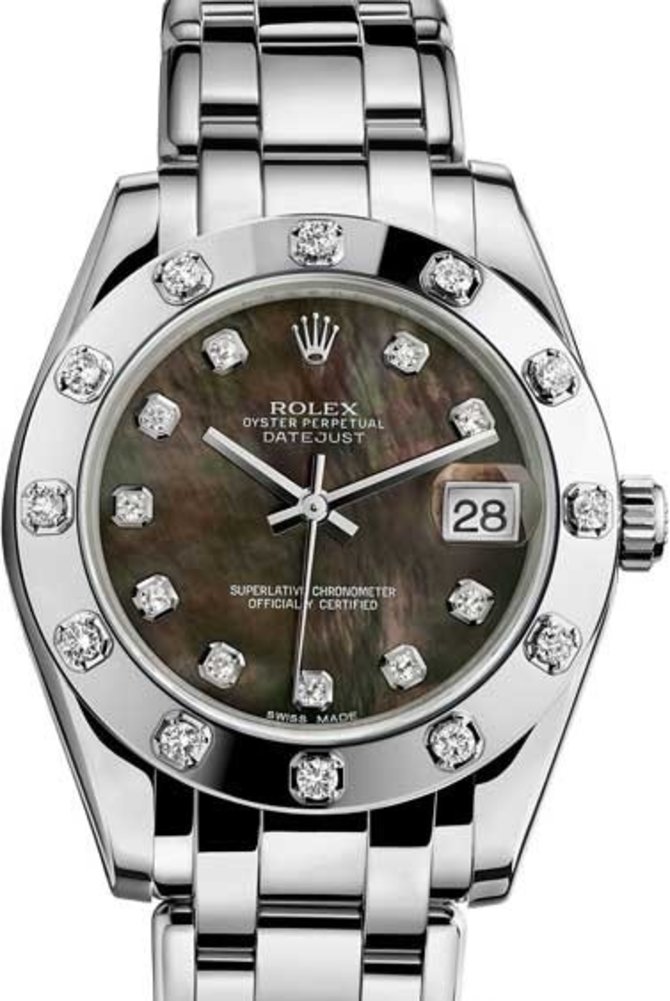 Rolex 81319-0005 Oyster Perpetual Pearlmaster White Gold 34 mm