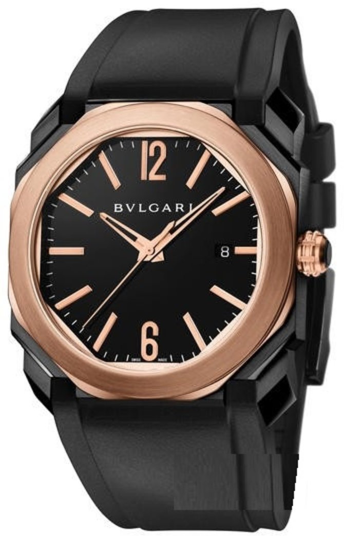 Bvlgari 102485 BGO41BBCPGVD Octo Gerald Genta Solotempo