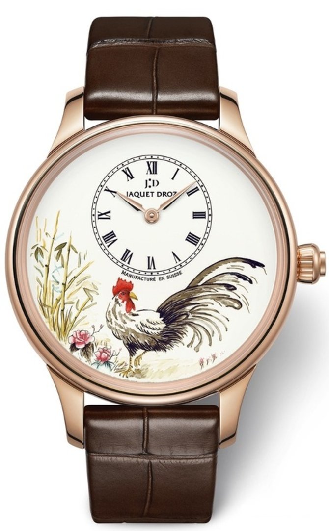 Jaquet Droz J005013216 Elegance Paris Petite Heure Minute Rooster - фото 1