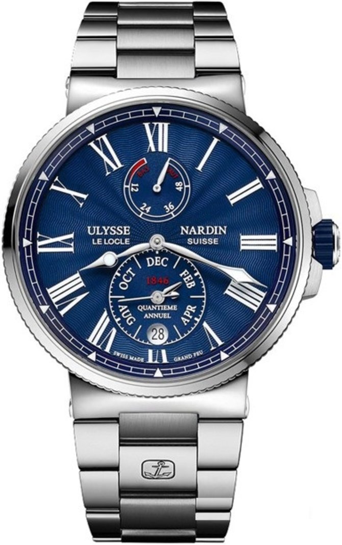 Ulysse Nardin 1133-210-7M/E3 Marine Manufacture Annual Calendar Chronometer