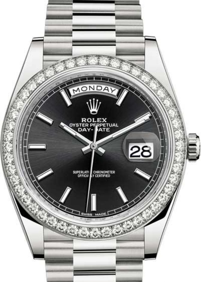 Rolex 228349rbr-0002 Day-Date 40 mm White Gold