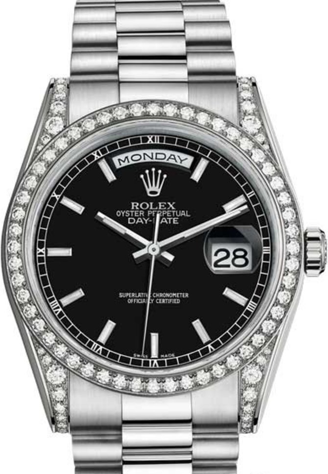Rolex 118389-0061 Day-Date 36mm White Gold