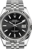 Rolex Datejust 126334-0018 41mm Steel and White Gold