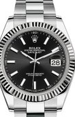 Rolex Datejust 126334-0017 41mm Steel and White Gold