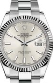 Rolex Datejust 126334-0003 41mm Steel and White Gold