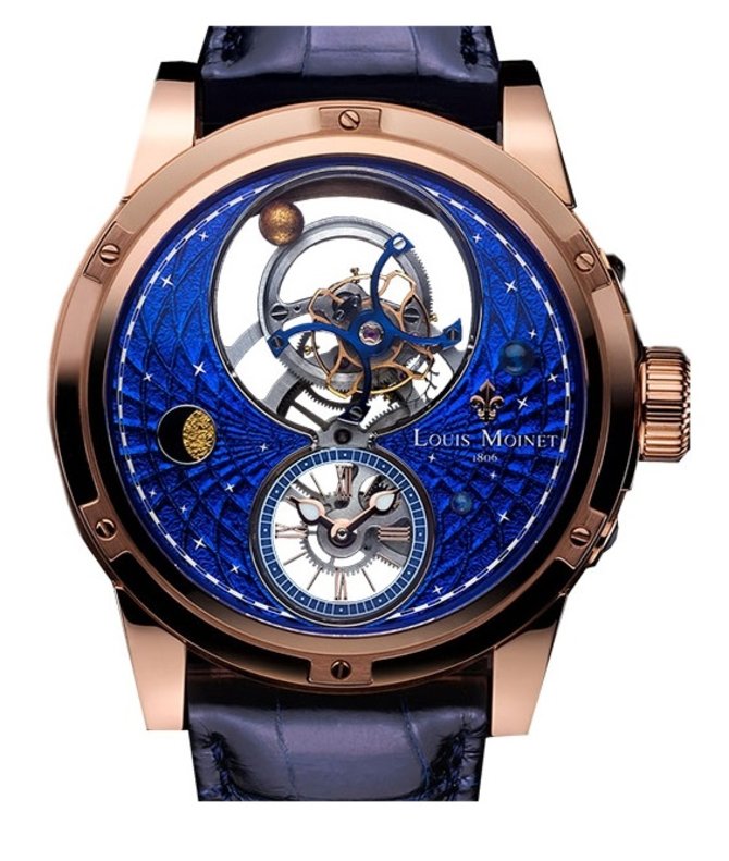 Louis Moinet LM-48.50.25 Extraordinary Pieces Space Mystery