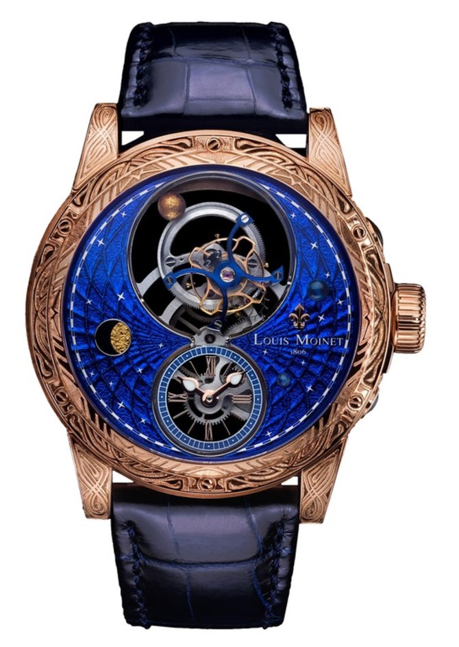 Louis Moinet LM-48.50G.25 Extraordinary Pieces Space Mystery