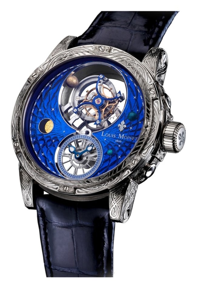 Louis Moinet LM-48.70G.20 Extraordinary Pieces Space Mystery