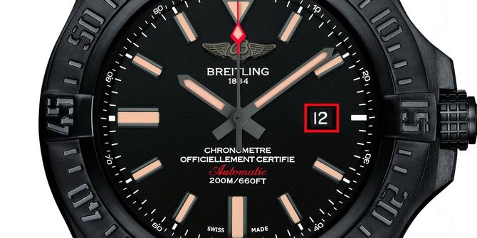 Breitling V1731110/BD74/109W/M20BASA.1 Avenger Blackbird 44 - фото 6