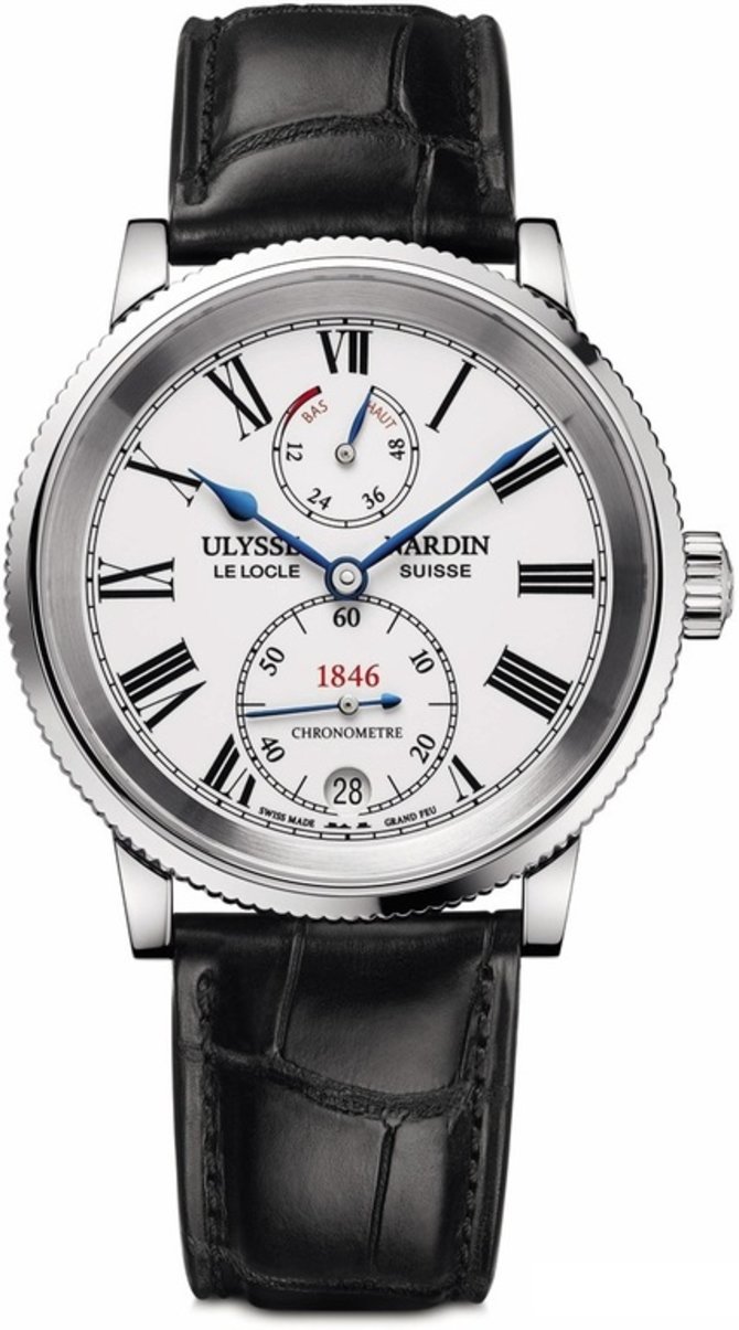 Ulysse Nardin 1183-900/E0 Maxi Marine Chronometer 41mm 1846