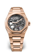 Girard Perregaux Laureato 99110-52-000-52A Flying Tourbillon Skeleton Pink Gold