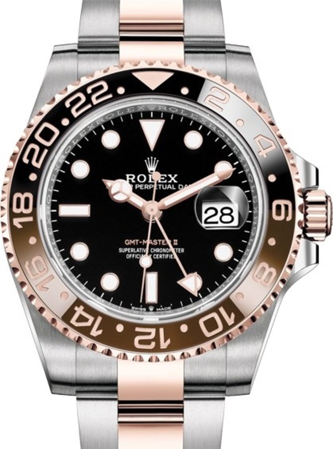 Rolex 126711CHNR-0002 GMT-Master II Steel and Yellow Gold