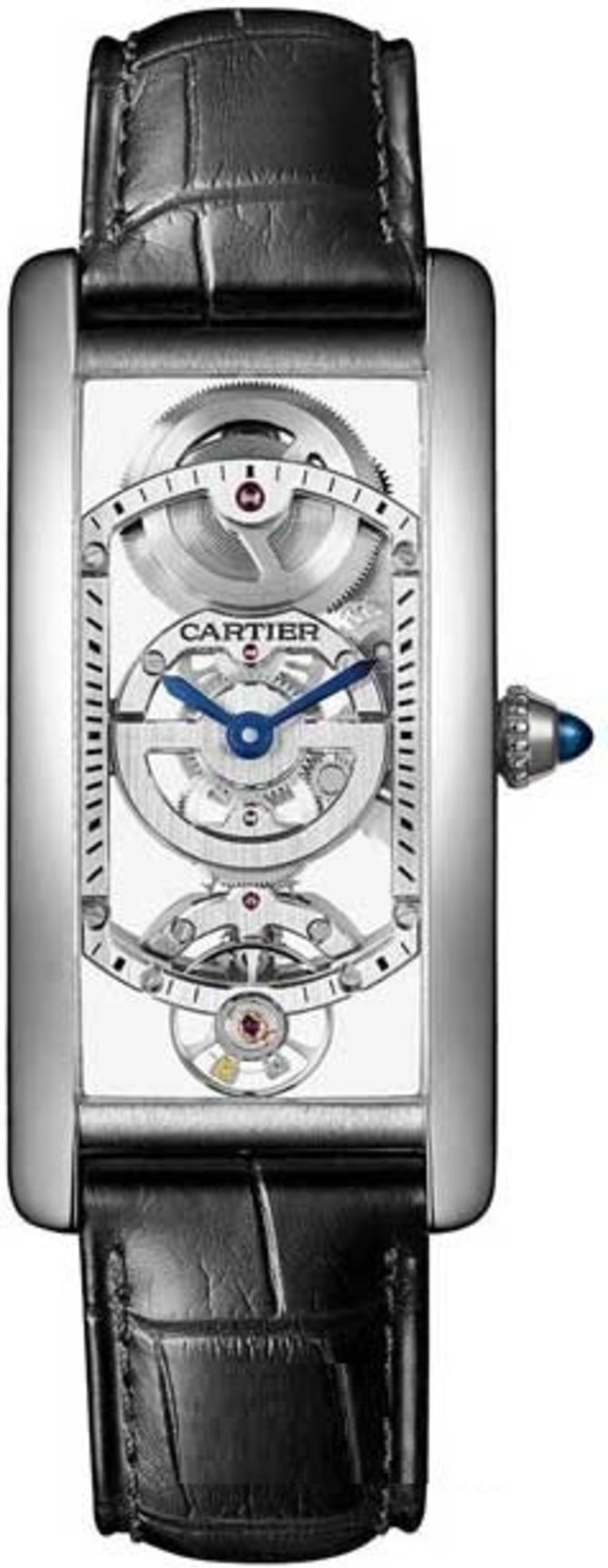 Cartier WHTA0009 Tank Cintree Skeleton
