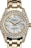 Rolex Oyster Perpetual 81158-0012 Pearlmaster Yellow Gold 34 mm 