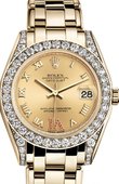 Rolex Oyster Perpetual 81158-0108 Pearlmaster Yellow Gold 34 mm 