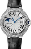 Cartier Часы Cartier Ballon Bleu de Cartier WJBB0028 Rhodiumized 18 k White Gold