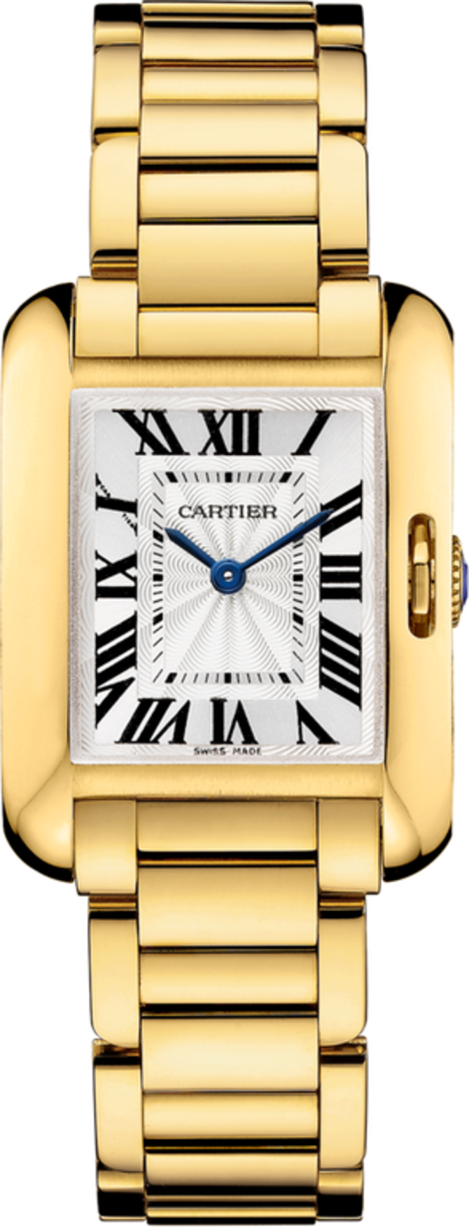 Cartier W5310014 Tank Anglaise Small Yellow Gold