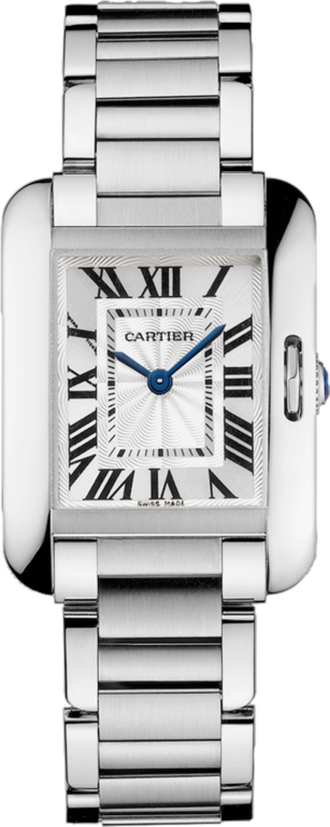 Cartier W5310022 Tank Anglaise Small Model Steel