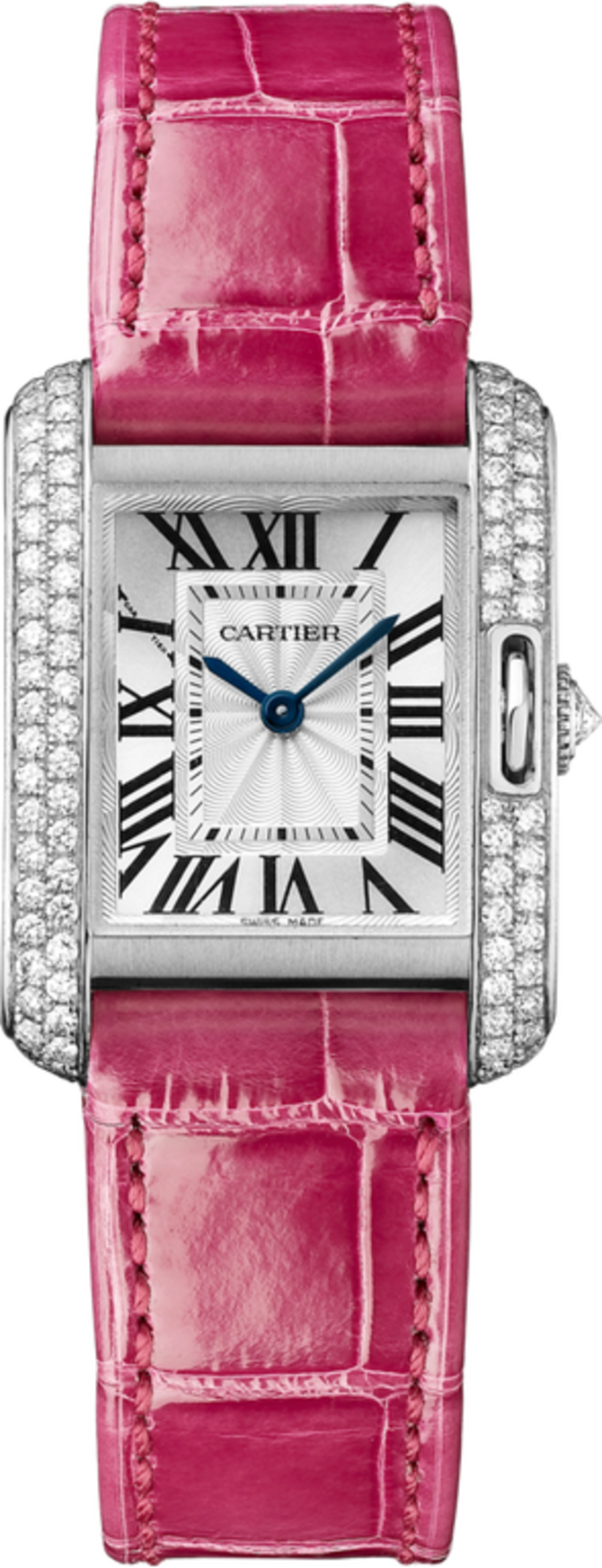 Cartier WT100015 Tank Anglaise Small White Gold Diamonds