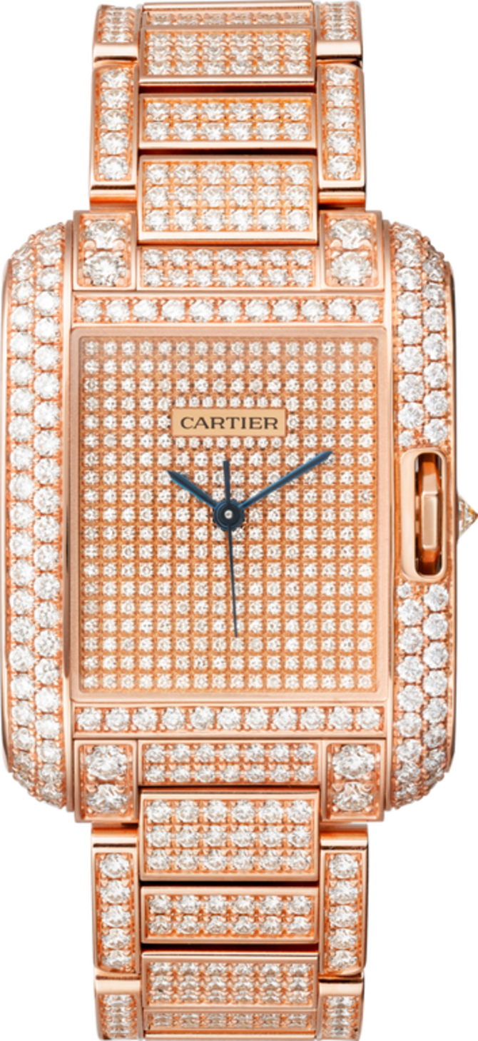 cartier tank anglaise pink gold