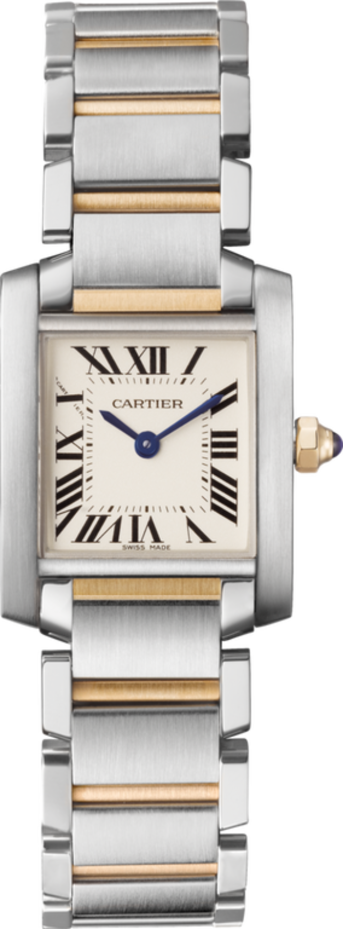 Cartier W51007Q4 Tank Francaise Small Yellow Gold Steel