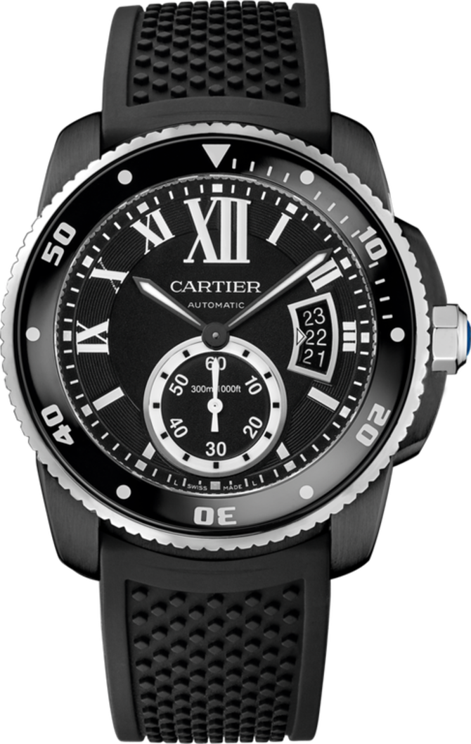 Cartier WSCA0006 Calibre de Cartier Diver Black