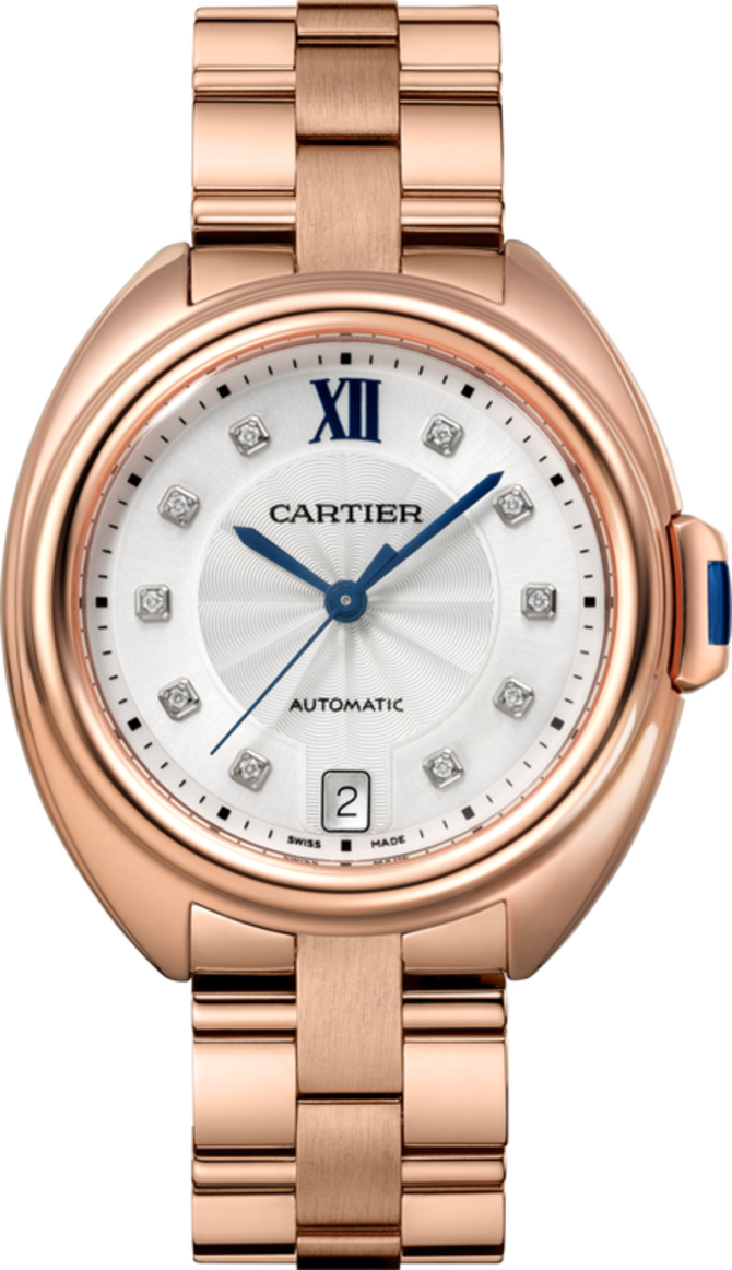 Cartier WJCL0033 Tortue Pink Gold Diamonds 35 mm