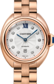 Cartier Часы Cartier Tortue WJCL0034 Pink Gold Diamonds