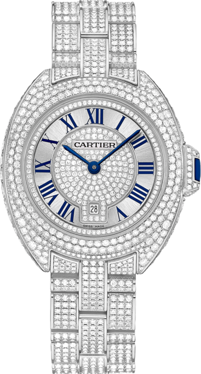 Cartier HPI00980 Tortue Cle De Cartier White Gold Diamonds