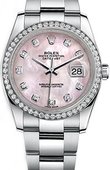 Rolex Datejust 116244-0018 36 mm Steel and White Gold