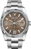 Rolex Datejust 116234-0156 36 mm Steel and White Gold