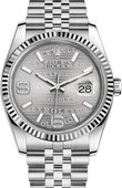 Rolex Datejust 116234-0159 36 mm Steel and White Gold