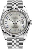 Rolex Datejust 116234-0115 Datejust 36 mm Steel and White Gold