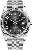 Rolex Datejust 116234-0107 36 mm Steel and White Gold